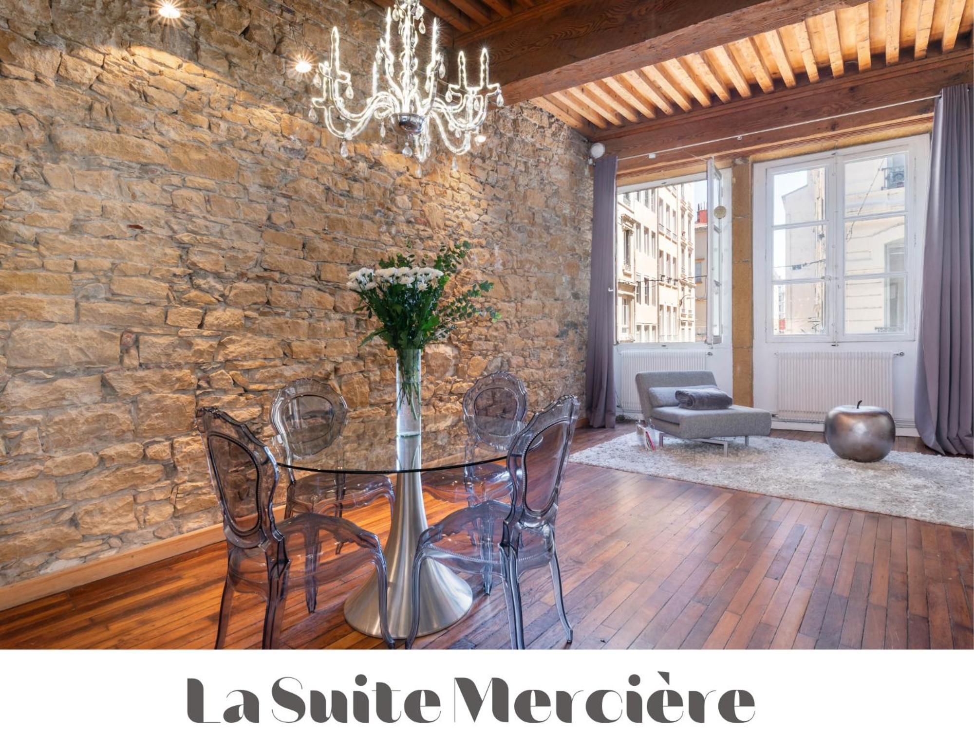 Le Carre Merciere , Appartements De Luxe Au Coeur De Lyon, Loft Et Studio Exterior photo