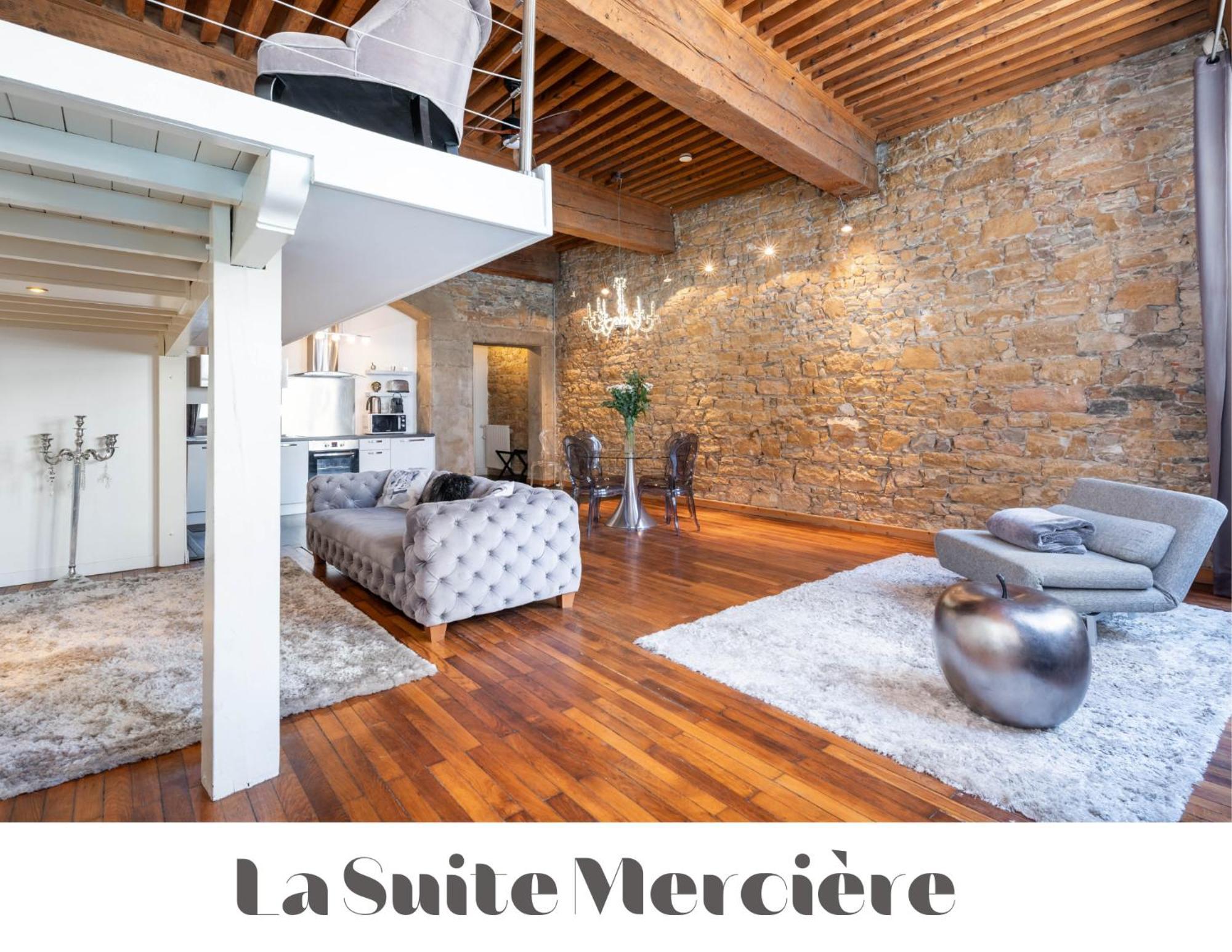 Le Carre Merciere , Appartements De Luxe Au Coeur De Lyon, Loft Et Studio Exterior photo