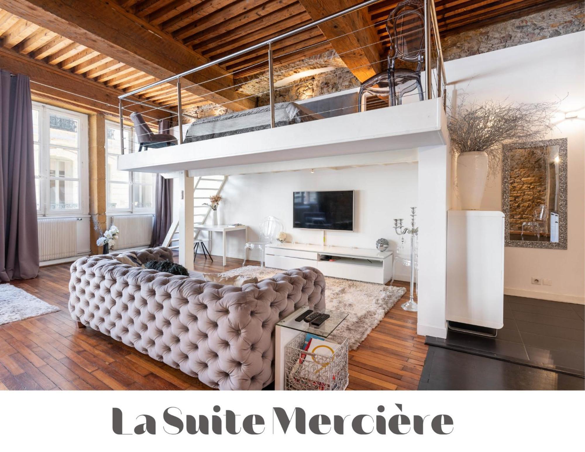 Le Carre Merciere , Appartements De Luxe Au Coeur De Lyon, Loft Et Studio Exterior photo