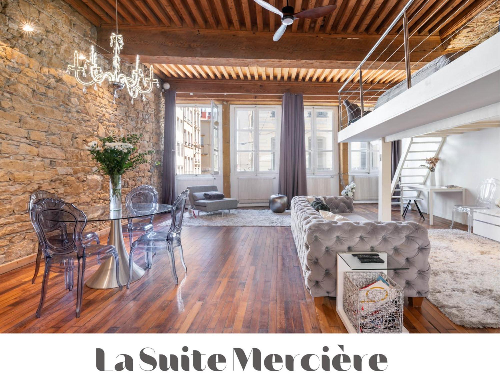 Le Carre Merciere , Appartements De Luxe Au Coeur De Lyon, Loft Et Studio Exterior photo