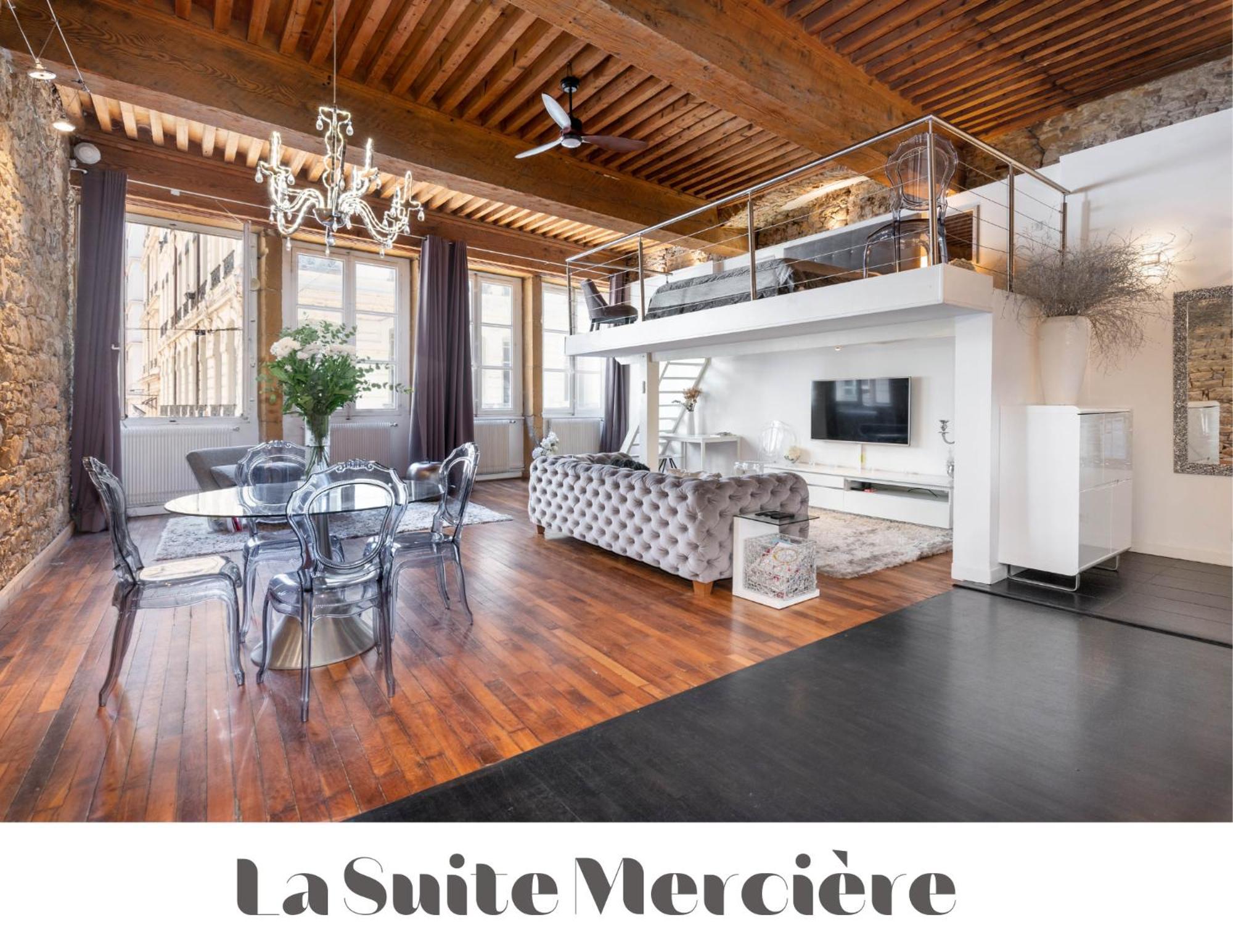 Le Carre Merciere , Appartements De Luxe Au Coeur De Lyon, Loft Et Studio Exterior photo