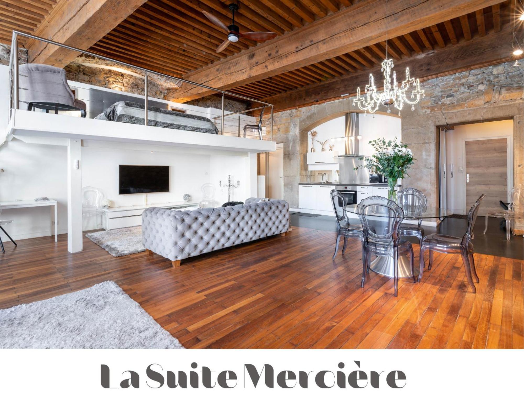 Le Carre Merciere , Appartements De Luxe Au Coeur De Lyon, Loft Et Studio Exterior photo