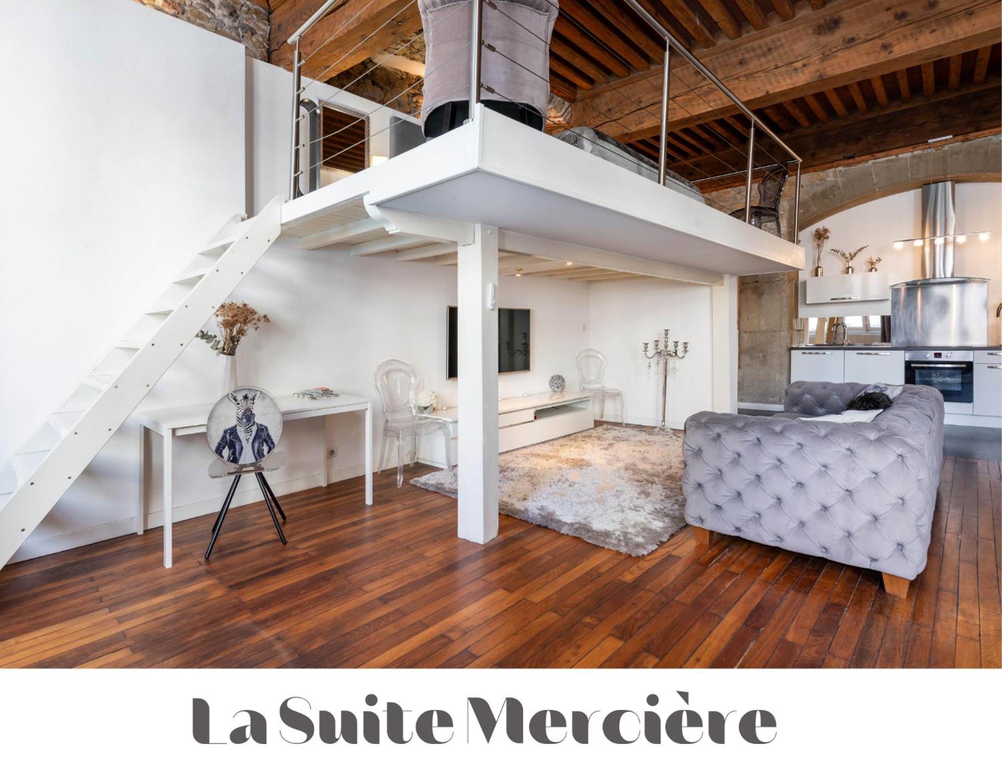 Le Carre Merciere , Appartements De Luxe Au Coeur De Lyon, Loft Et Studio Exterior photo