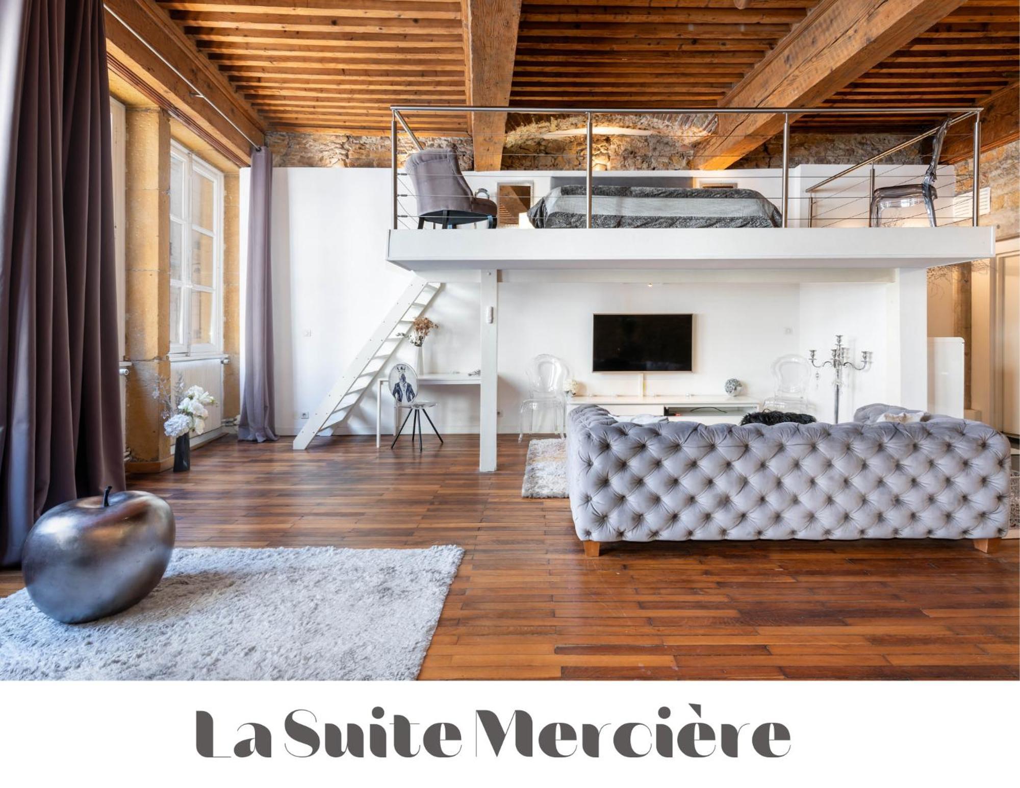 Le Carre Merciere , Appartements De Luxe Au Coeur De Lyon, Loft Et Studio Exterior photo