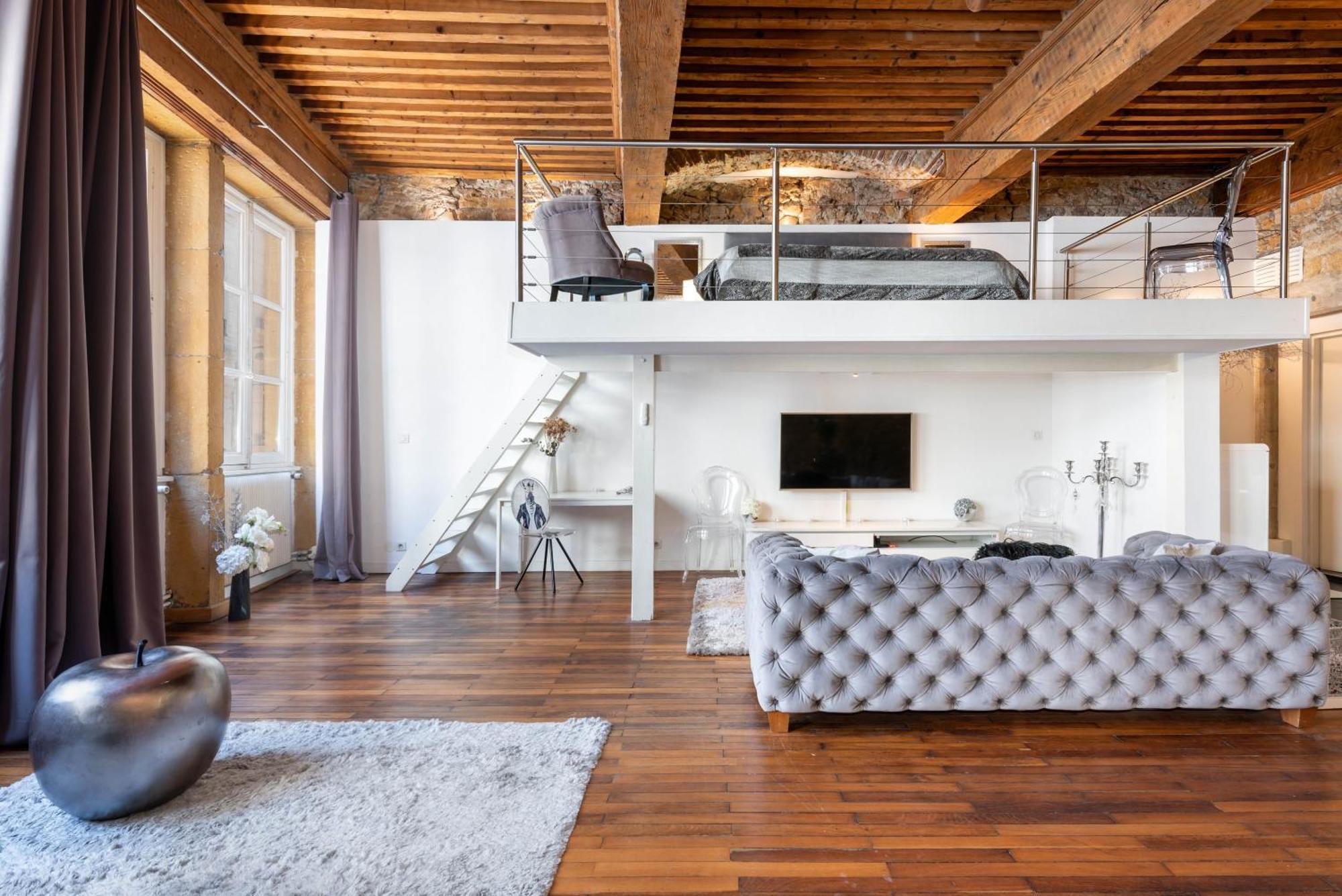 Le Carre Merciere , Appartements De Luxe Au Coeur De Lyon, Loft Et Studio Exterior photo